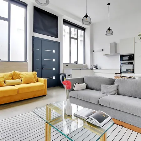 Duplex Loft Montmartre -18th Апартаменты *