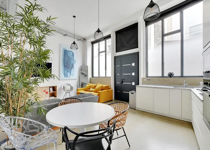 Duplex Loft Montmartre -18th Апартаменты
